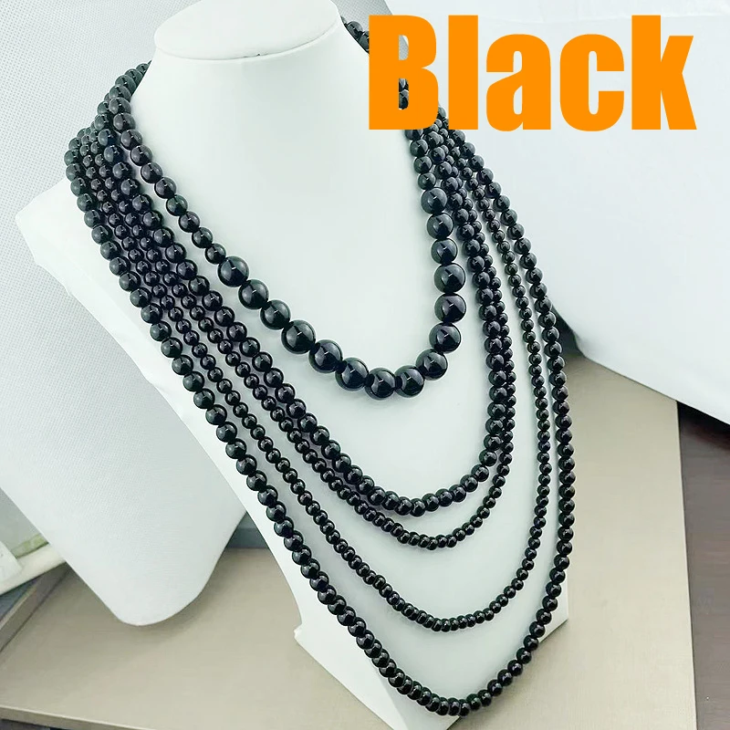 Pearl Necklace 2 Rupee 5 Rope Women Mother Kids Sweater