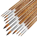 12 Brown Round