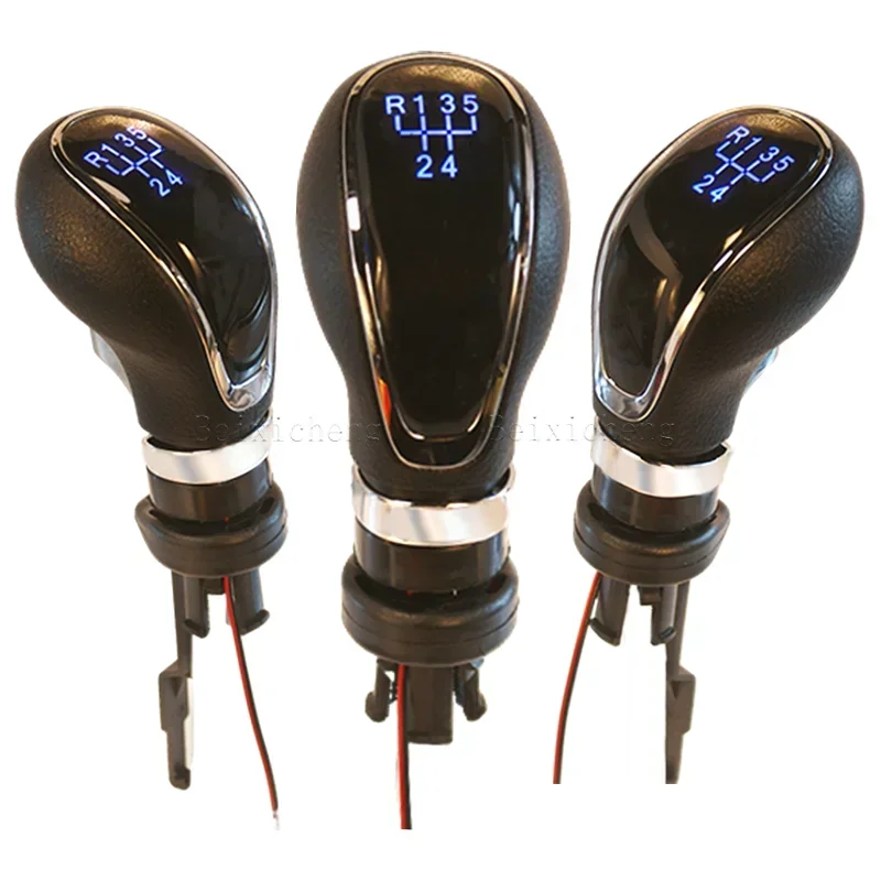 5 Velocità Mt Led Back Light Blue/Red Light Car Pomello Del Cambio Manuale Leva Del Cambio Pomello Del Cambio Per Buick Excelle Gt/Xt 2009-2014