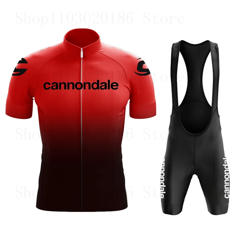 

Cannondale 2023, комплект велосипедных Джерси, дышащая быстросохнущая велосипедная одежда для горных велосипедов, одежда для велоспорта