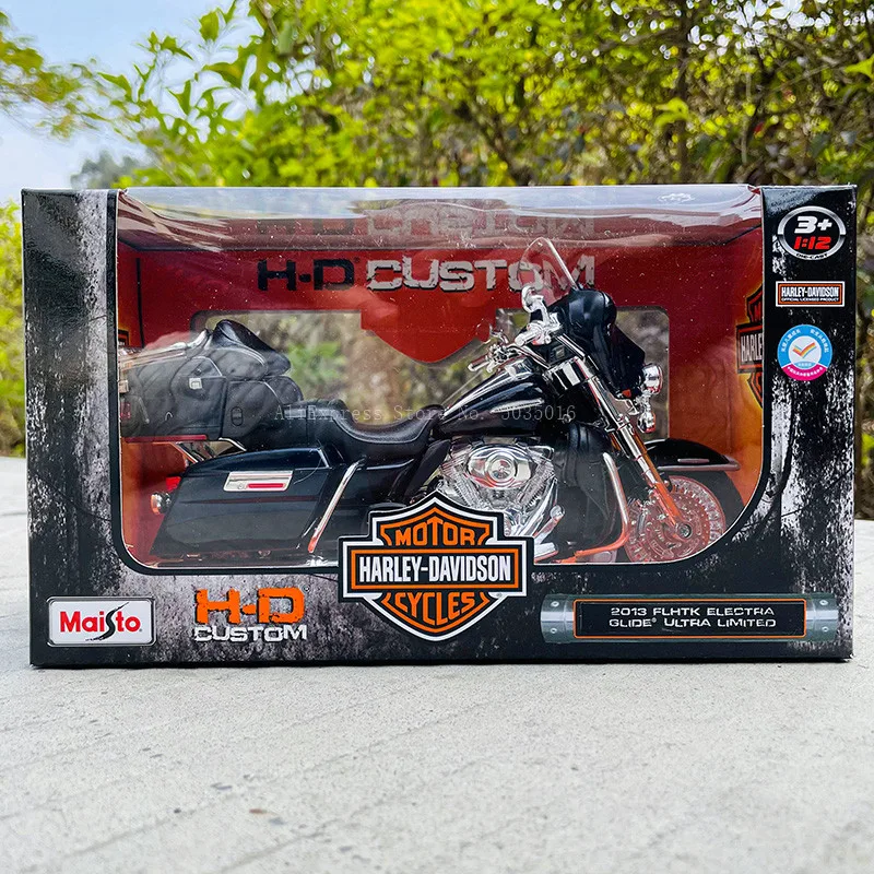 Harley-Davidson2013FLHTK Electra Glide模型 Amazon.com: Maisto Motorcycles 1: 12 Harley-Davidson Custom