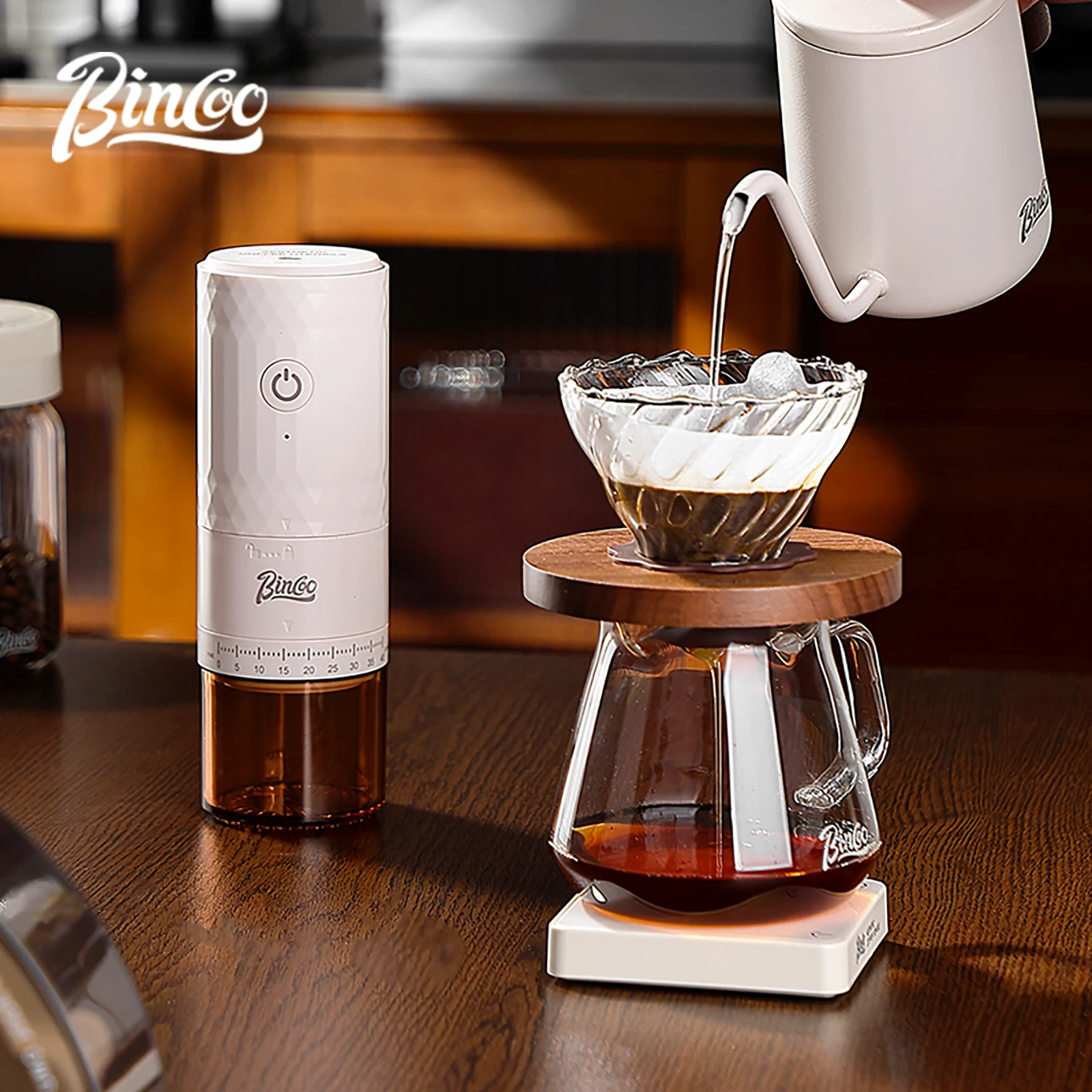 مطحنة قهوة كهربائية منزلية