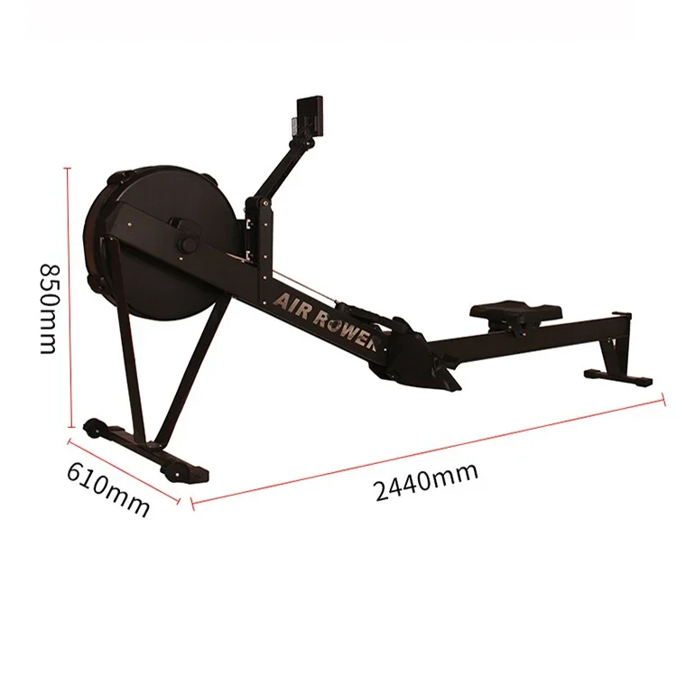 New Fitness Air+magnetic Rowing Machine