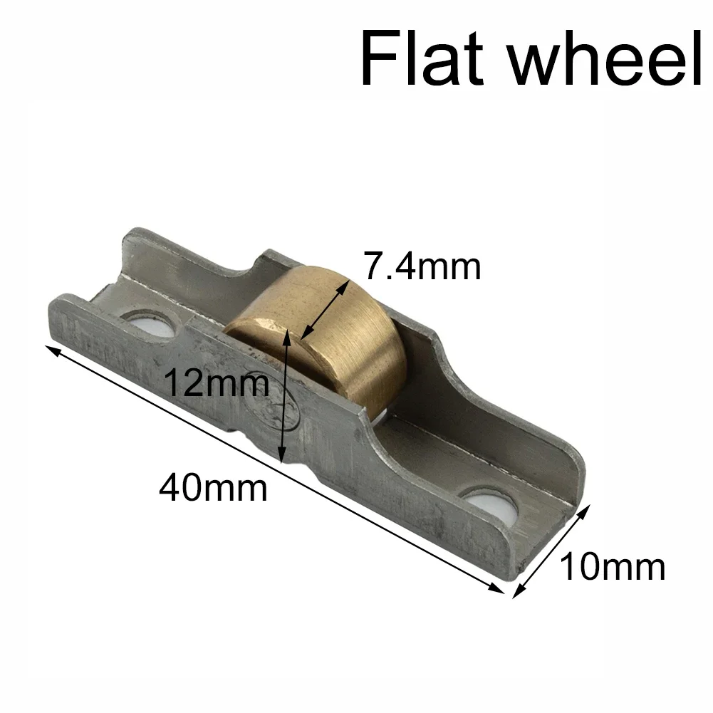 Sliding Door Roller Stainless Steel Window Pulley Glass Upperand Down Pulleys Wheel Sliding Door Roller Runner Mute Wheel Track Pulley Furniture