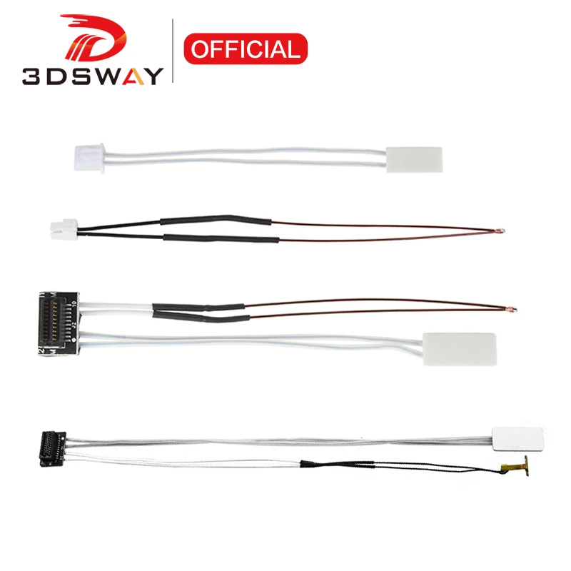 HysiPrui 3D Printer Accessories 100K Thermistor Temp Sensor