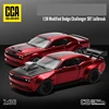 1/36 Dodge Challenger SRT Hellcat Jailbreak Assembled Modified Toy Car Model Diecast Alloy Miniature Free Wheels Collection Gift 2