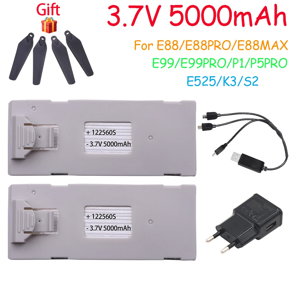 Chargeur RC 1S 3.7V LiPo USB 5V 1A pour drone mini