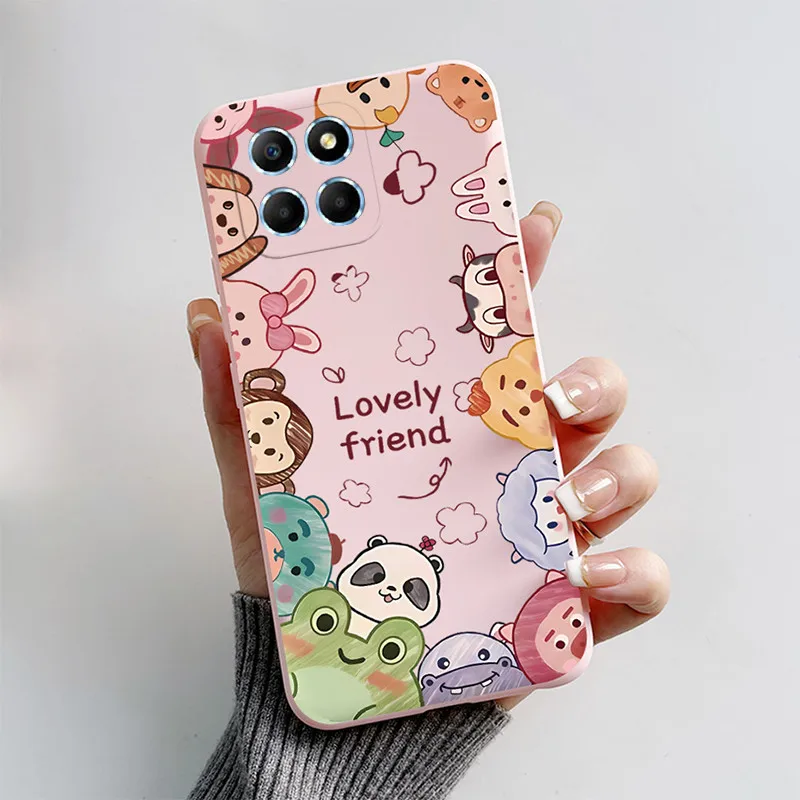 Cute Cat & Puppy Dog Soft Silicone Protective Back Cover