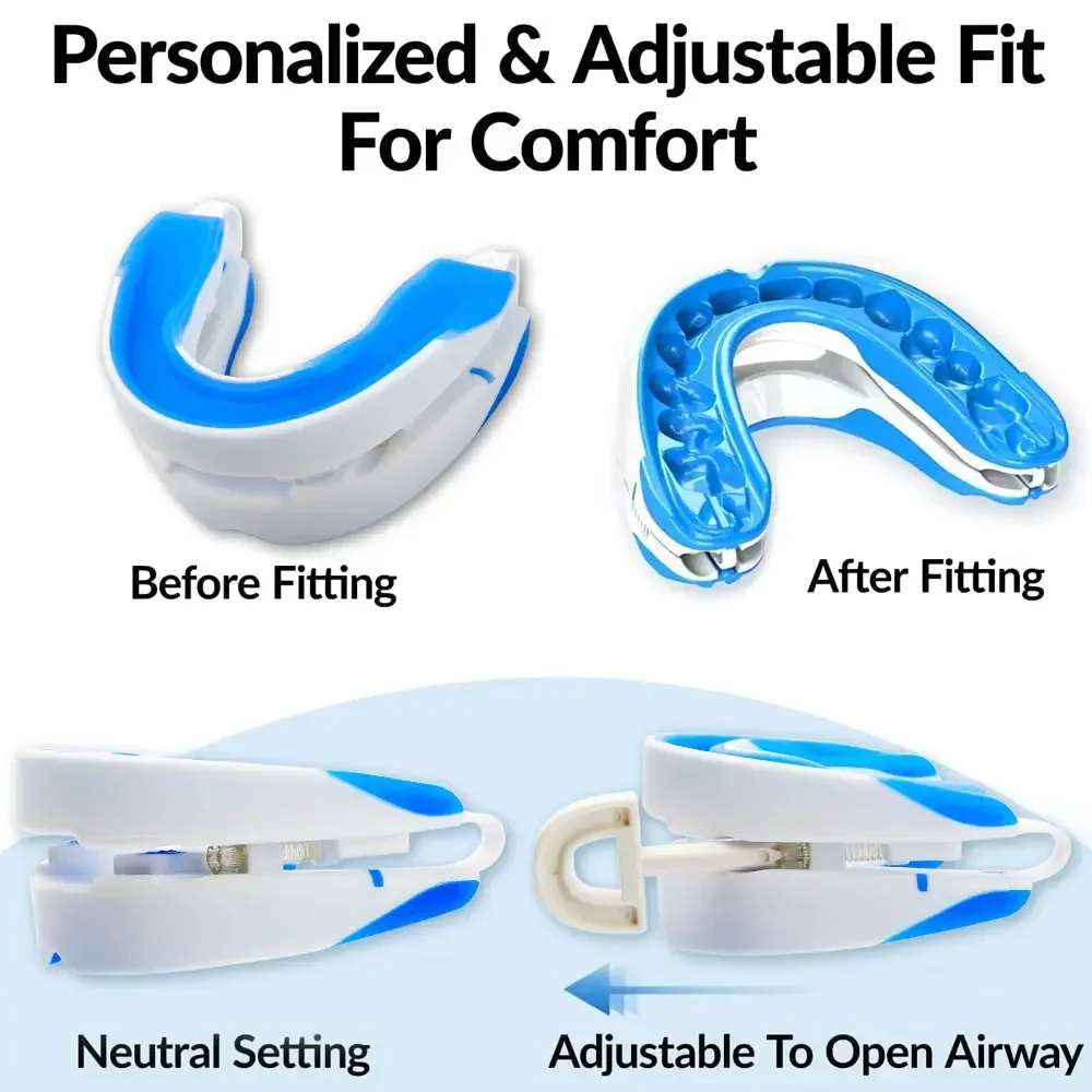 Mouthpiece Anti Snore Mouth Guard Silicone Anti Snoring Bruxism Sleeping Aid Apnea Guard Teeth Snoring Device Stop Snore Oral 6