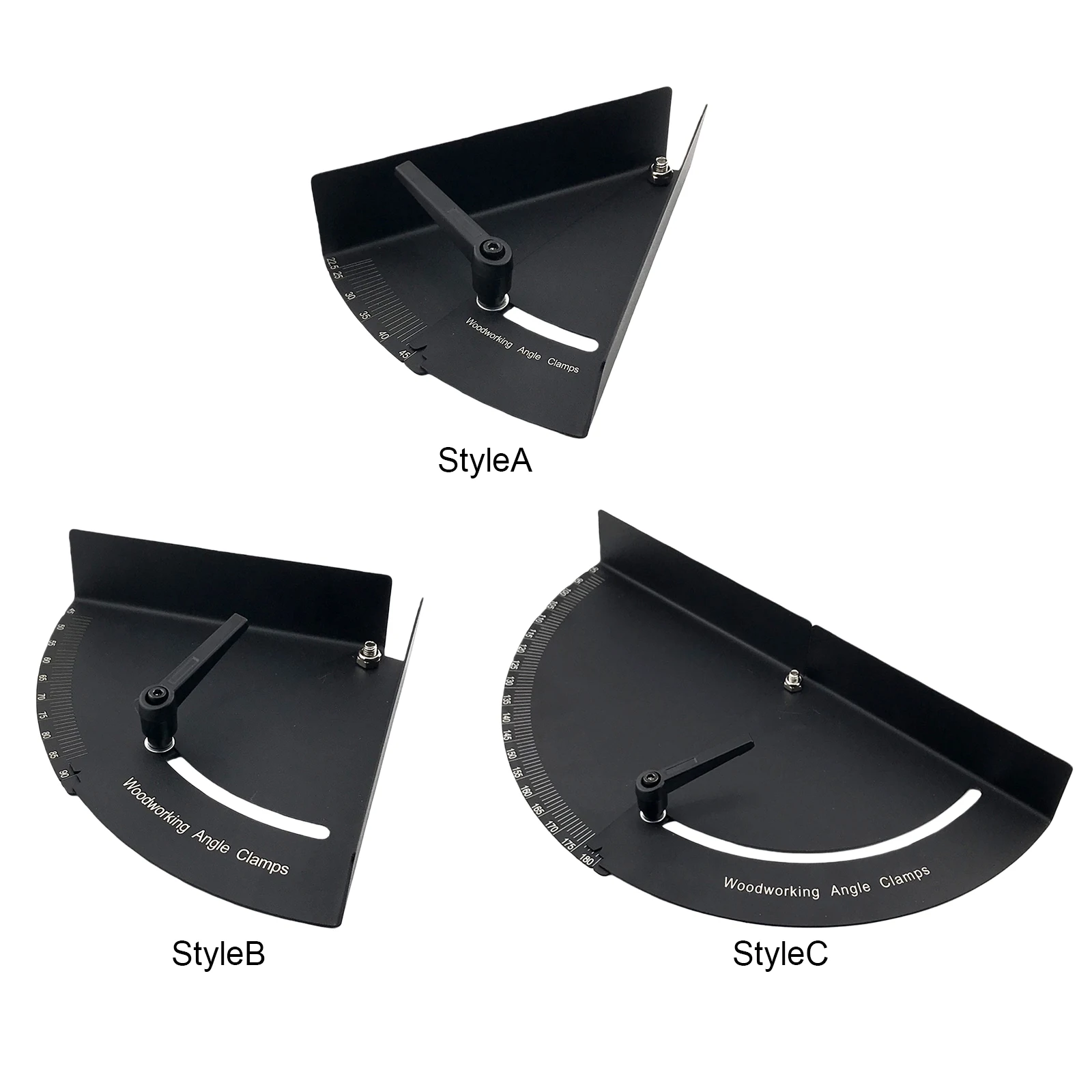 정밀 45-180도 조절 가능 금속 목공 각도 클램프 다기능 각도기 및 프레임 클램..