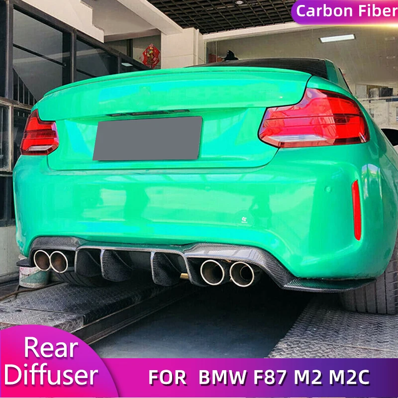 Car-Rear-Diffuser-Lip-for-BMW-2-Series-F87-M2-M2C-Competition-2016-2018 ...