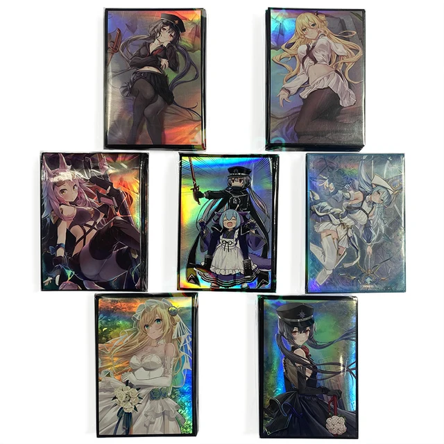 50 Pcs/Set YuGiOh Sleeve Water Enchantress Labrynth Sky Striker Ace LiveTwin Dragonmaid Tri-Brigade Borad Game Card Sleeve