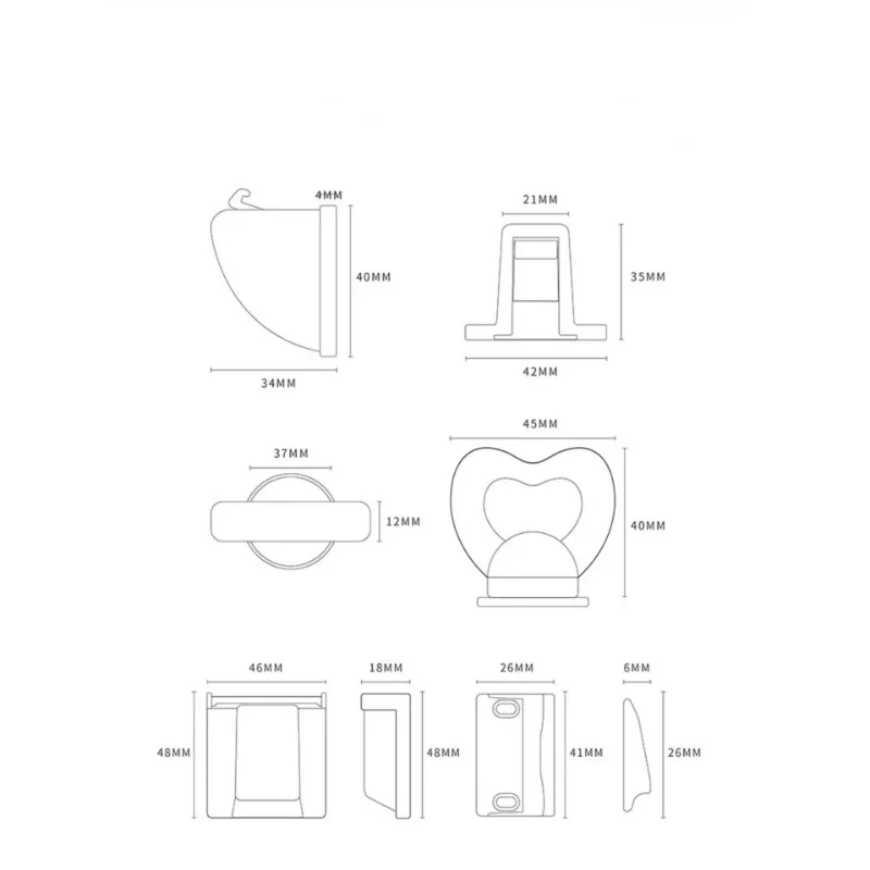 Invisible Magnetic Cabinet Lock For Baby Child Safety Lock Anti-Opening Cabinet Buckle Furniture Fittings Door Closer magnetic cabinet catches door catches magnetic cabinet latches cabinet door latch
