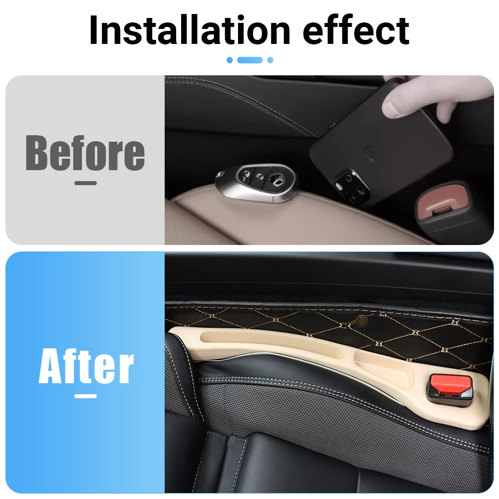 Car Seat Gap Leak-Proof Strip, Universal Fit