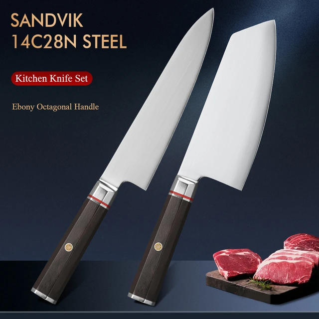 2pcs Kitchen Knife Set-8 Inch & 6.5 inch Chef Knives