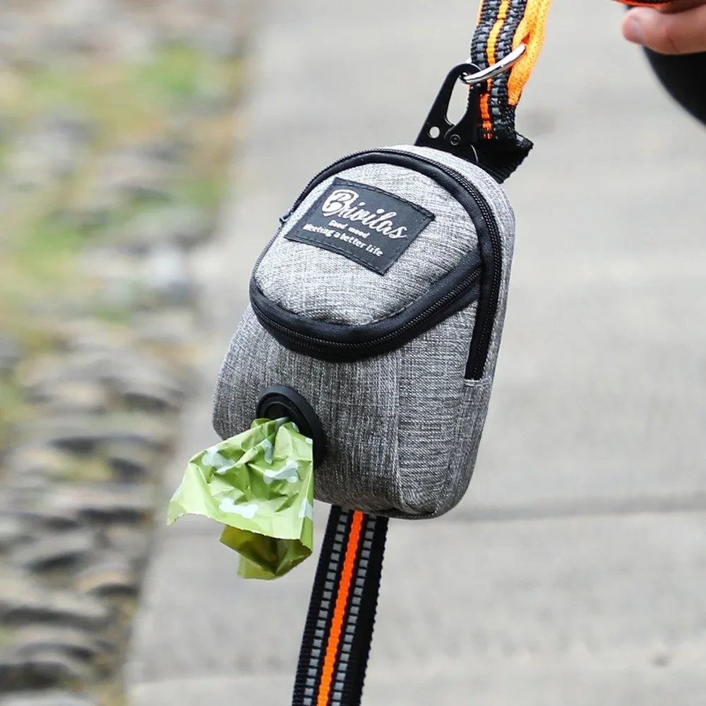 Pet Dog treat pouch Portable Multifunction Dog training bag Outdoor Travel Poop Bag Dispenser Durable Pet accessories