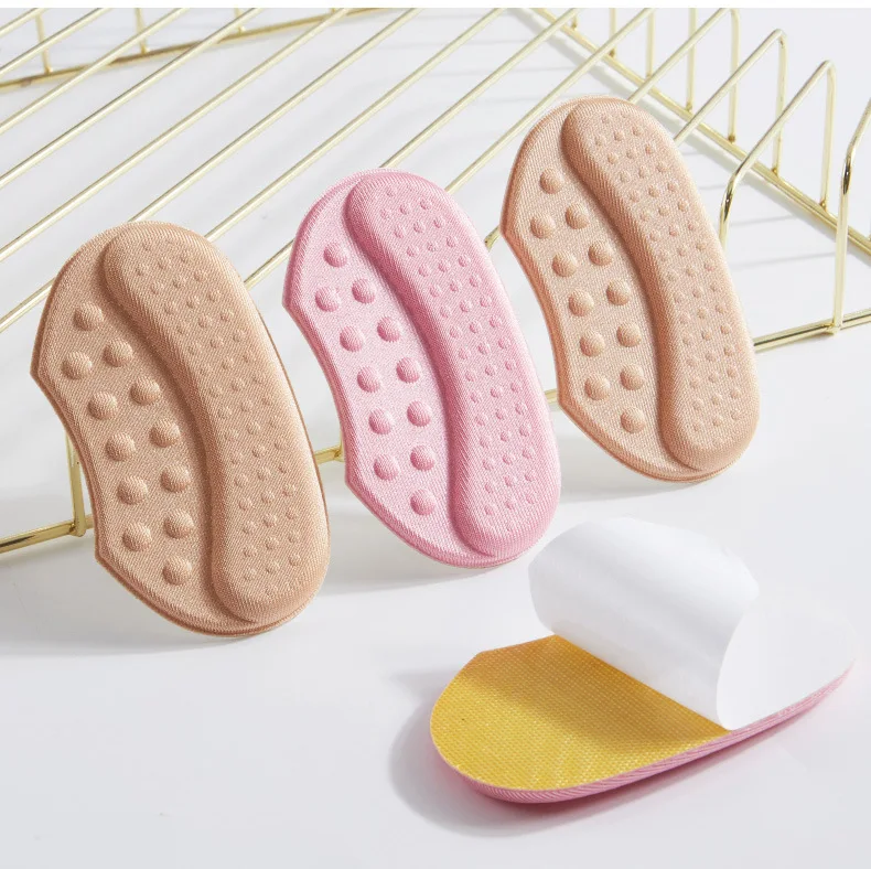 Shoe Heel Sticker Insoles 2/4pcs Sports Shoes Adjust Size Heel Liner Grips Protector Sticker Pain Relief Patch