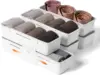 Drawer Organizers, Expandable Desk Drawer Organizer Plastic Storage Bins, Dresser Organizer for NurseryBathroom, Kitchen, Makeup 6