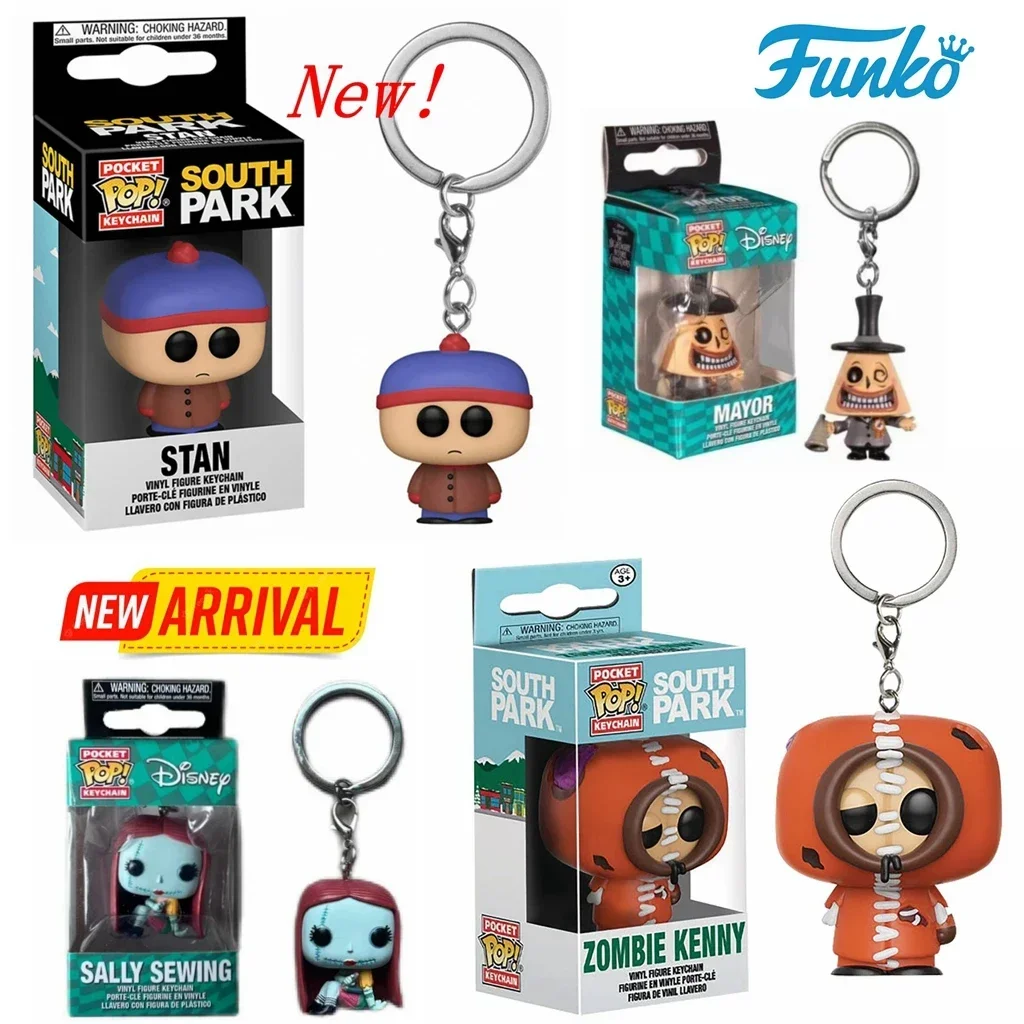 thumbnail image 1 of Llavero de vinilo Funko POP con figura de SALLY SEWING SOUTH PARK Zombie Kenny STAN SCROOGE McDUCK TINA ASH CHOST RIDER ELVIRA Juguetes, 1 of 5