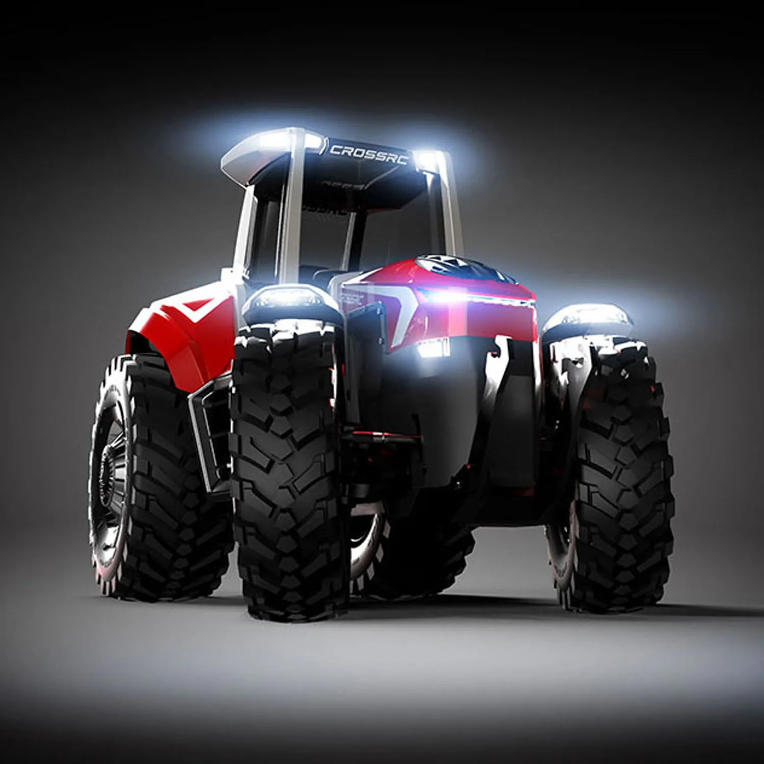 CROSSRC 1/8 RC Tractor TL4 Iron Bull Remote Control Off Road 2 Speed Car Vehicle With Light System Motor Model Toys Boys Gifts 4