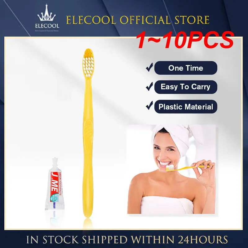 

Одноразовая портативная дорожная фотощетка для ухода за полостью рта, 1-10 шт.