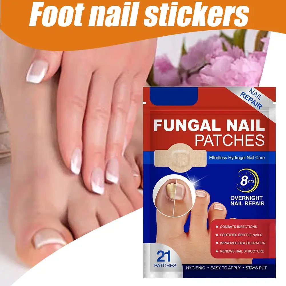 Waterproof Nail Repair Patches for Toenail Fungus Correction
