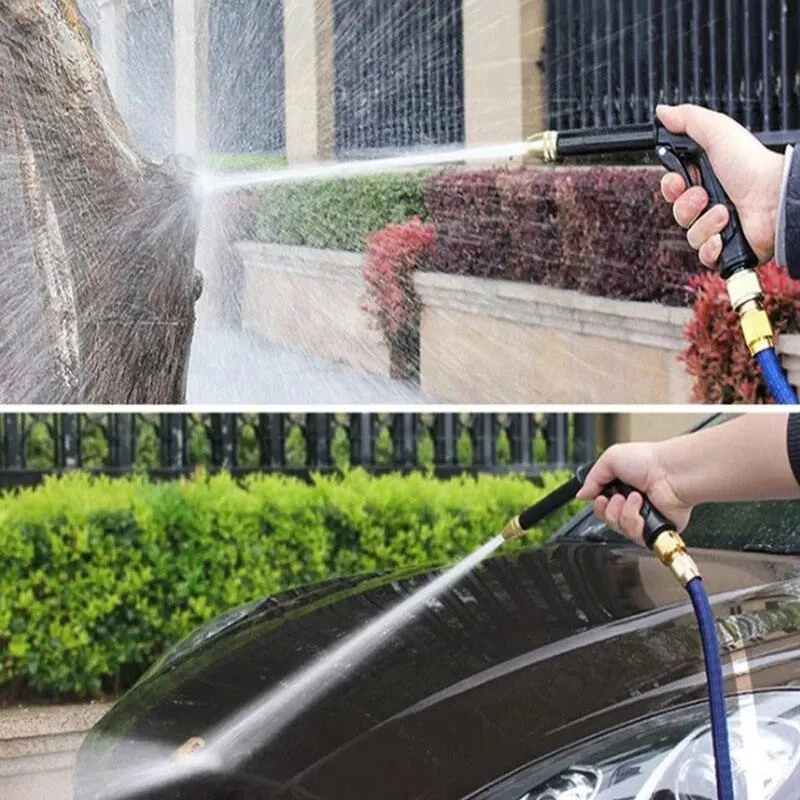 Garden Water Gun High Pressure Power Water Gun Jet Garden Washer Sprayer Watering Spray Garden Sprinkler For Cleaning Tool