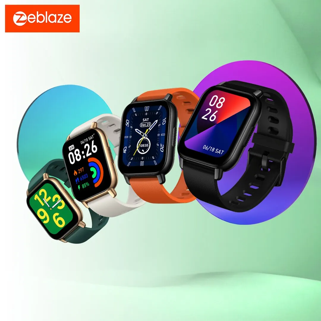  Zeblaze Btalk Voice Calling Smart Watch 1.86 Inch Large Color Display Health and Fitness Smartwatch For Men Women 