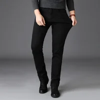 Men Classic Advanced Fashion Brand Jeans Jean Homme Man Soft Stretch Black Biker Masculino Denim Trousers Mens Pants Overalls 2