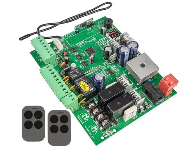 DC24V PCB Board card plate for Automatic Double Arms Swing Gate Opener Control Board Panel Smart Control Center System 2