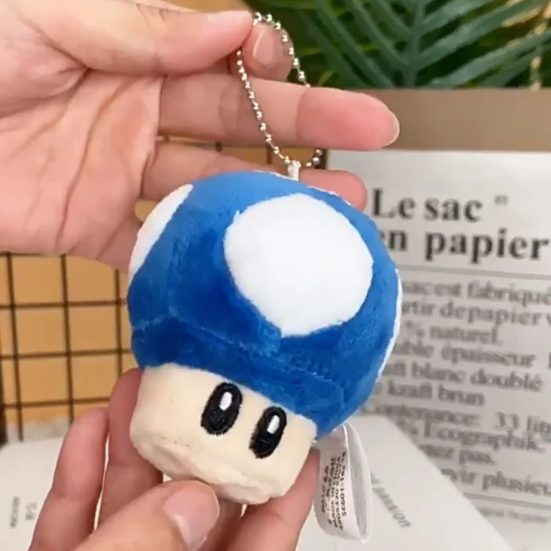 マリオスーパーマッシュルームぬいぐるみ、緑のヨッシー人形
