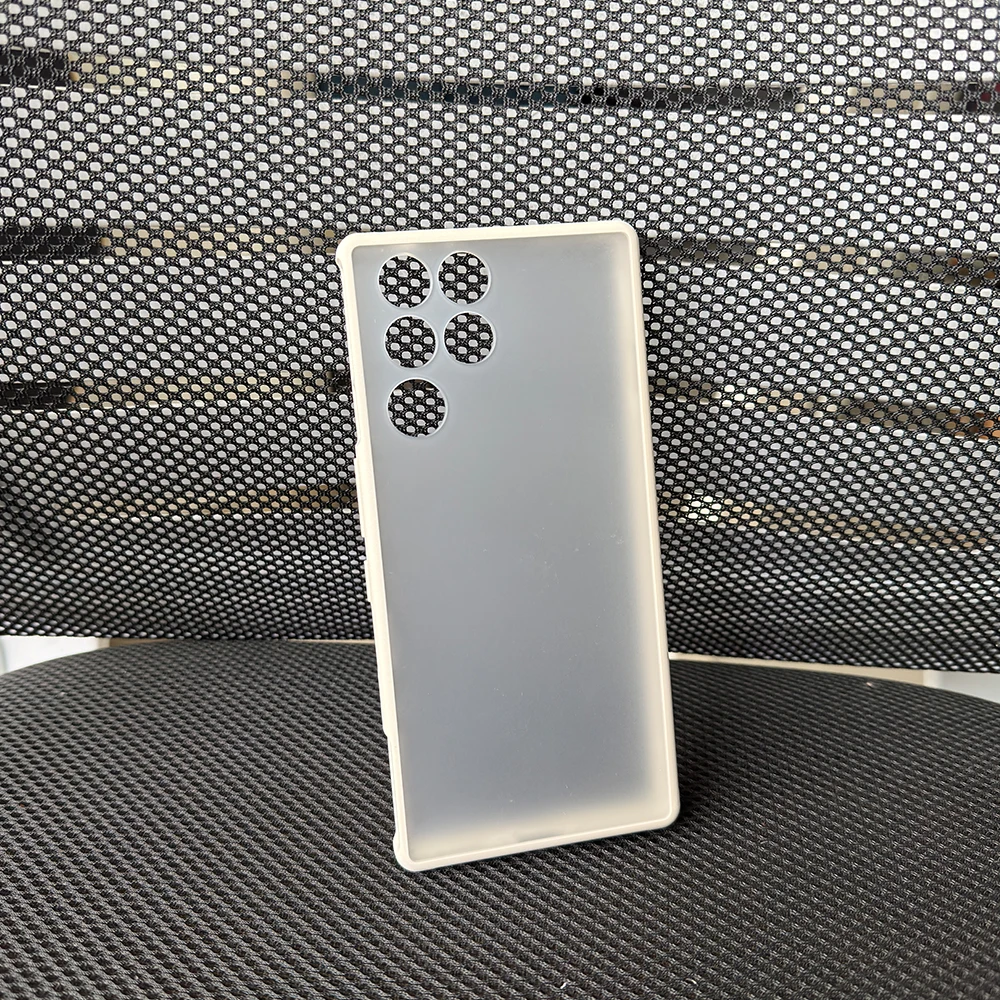 Magnetic Wireless Charging Transparent Frosted Shockproof Phone Case
