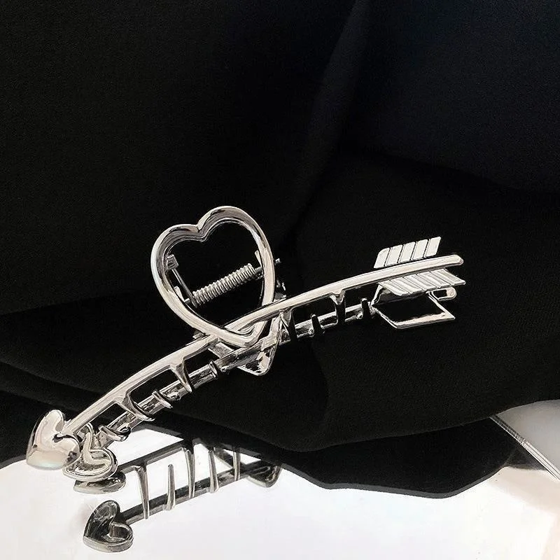 Neue Mode Metall Haar Krallen Clips Vintage Kreuz geometrische Haars pangen Bad Krabben Haar griff Haarnadel Haars pange Klammern Haarschmuck – Detail 30