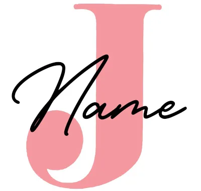 J with name