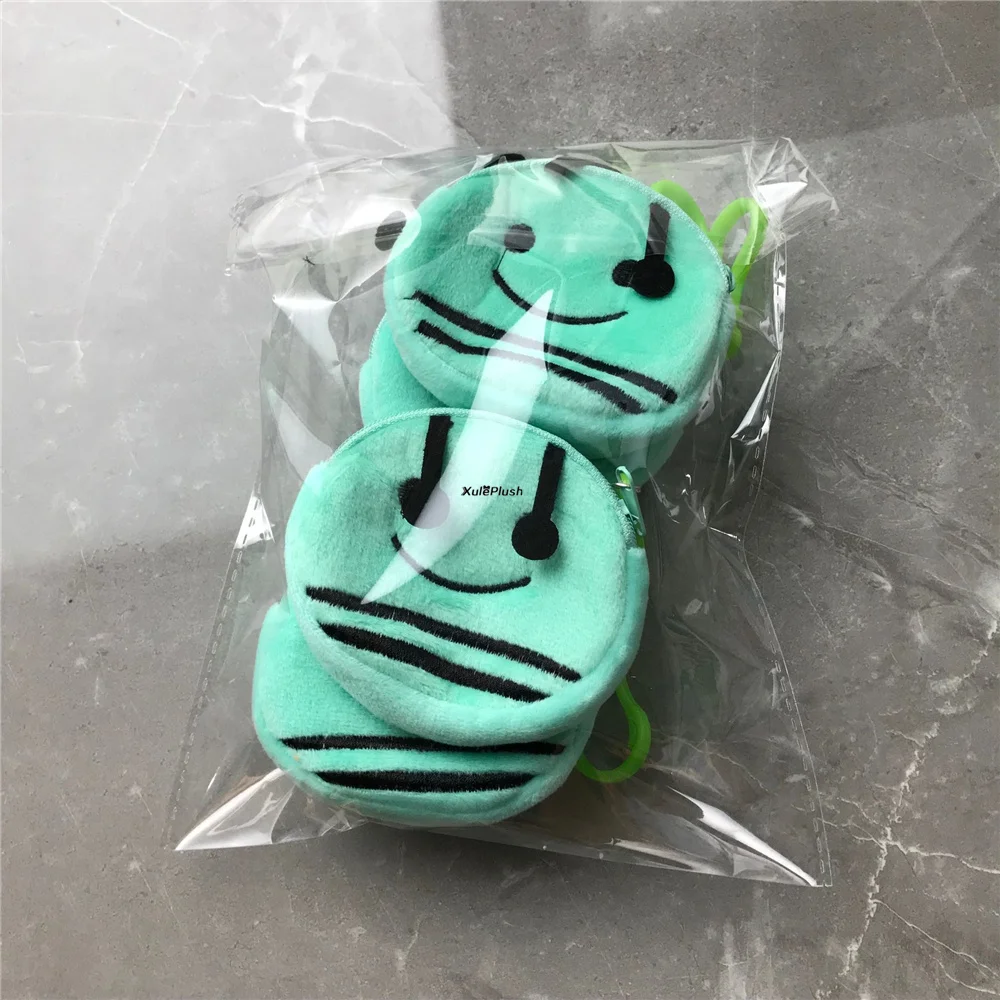 10PCS 멀티 디자인, 동물 플러시 장난감 가방, 아이의 작은 작은 플러시 체인 장난감 지갑