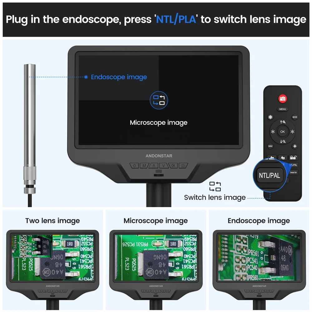 Maxgeek-AD409 Pro ES  ̰,  ǰ    Ϳ ð  FHD ȭ Andonstar