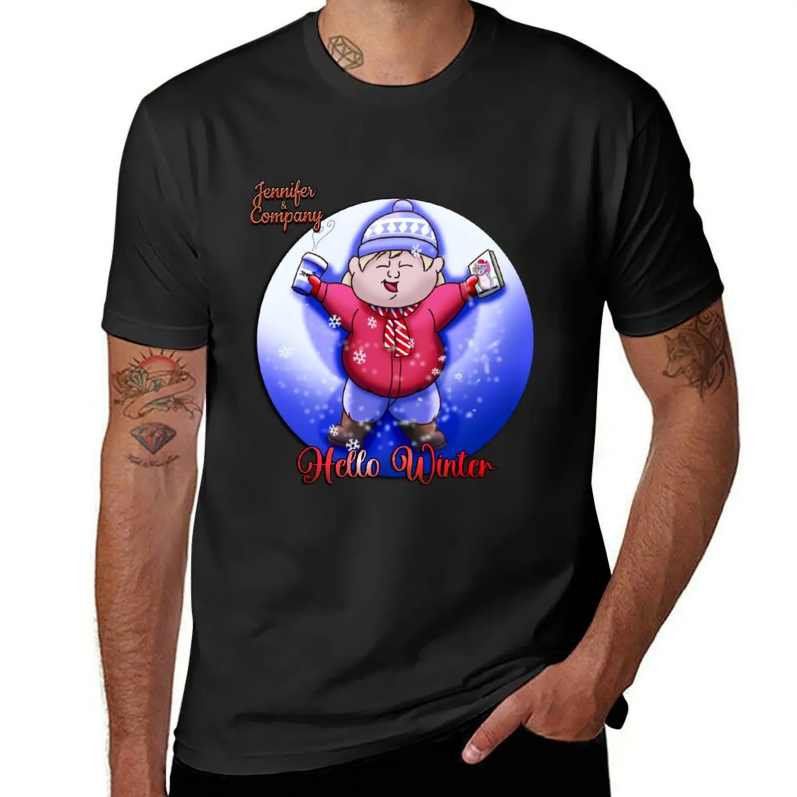 

Jennifer & Company - Hello Winter T-Shirt sports fans new edition tees men clothings