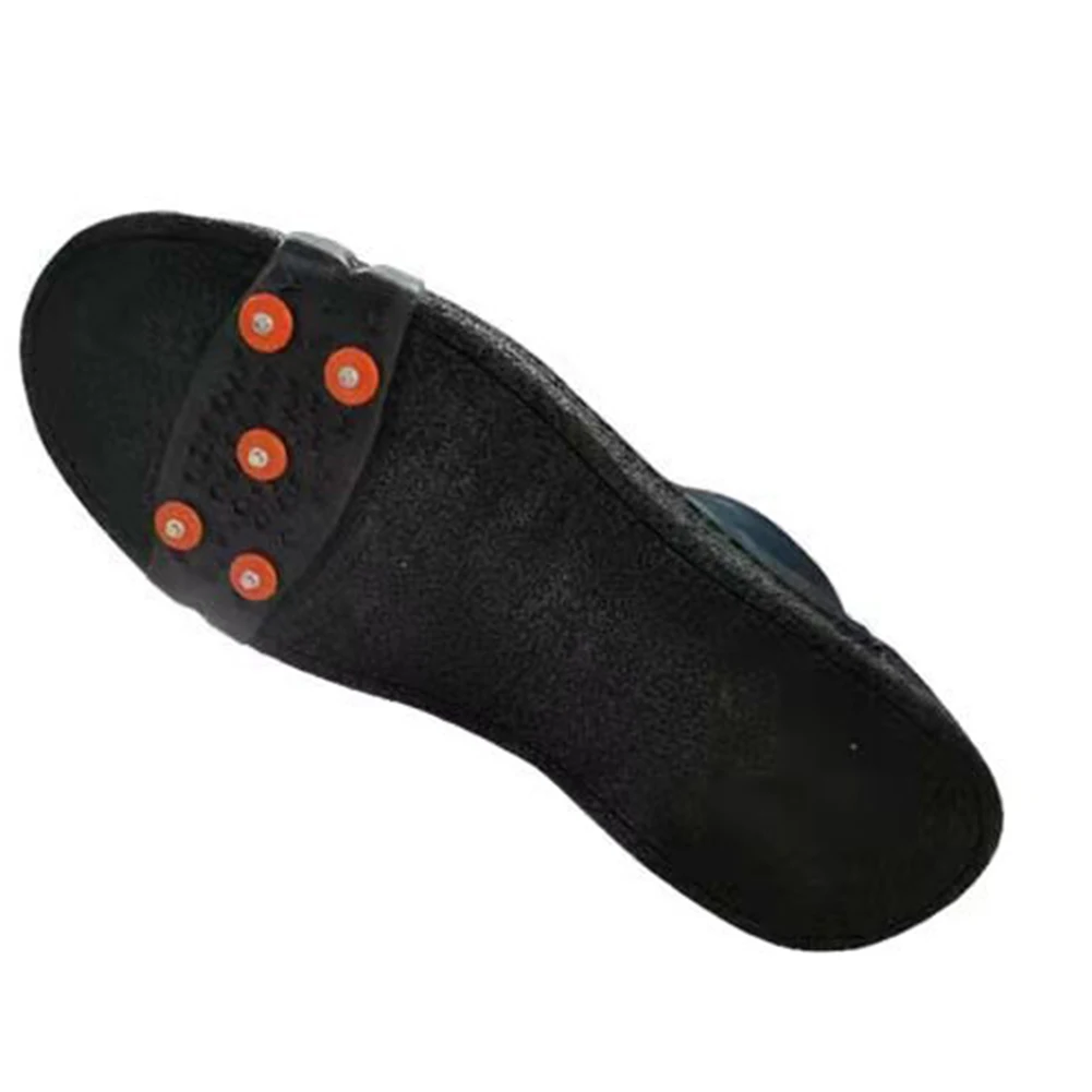 5-Stud Mountaineering Cleats Anti Slip Snow Claw Shoe Covers Unisex Boots Snow Cleats Outdoor Chain Shoe Spikes ice gripper spike climbing crampons