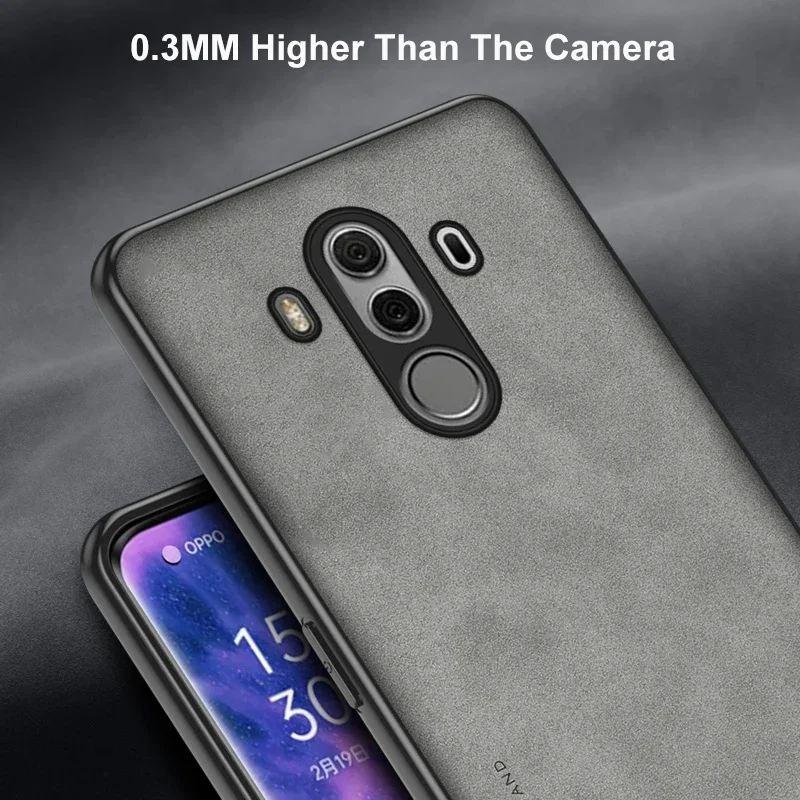 Luxury PU Leather Silicone Phone Case - Full Protection Cover