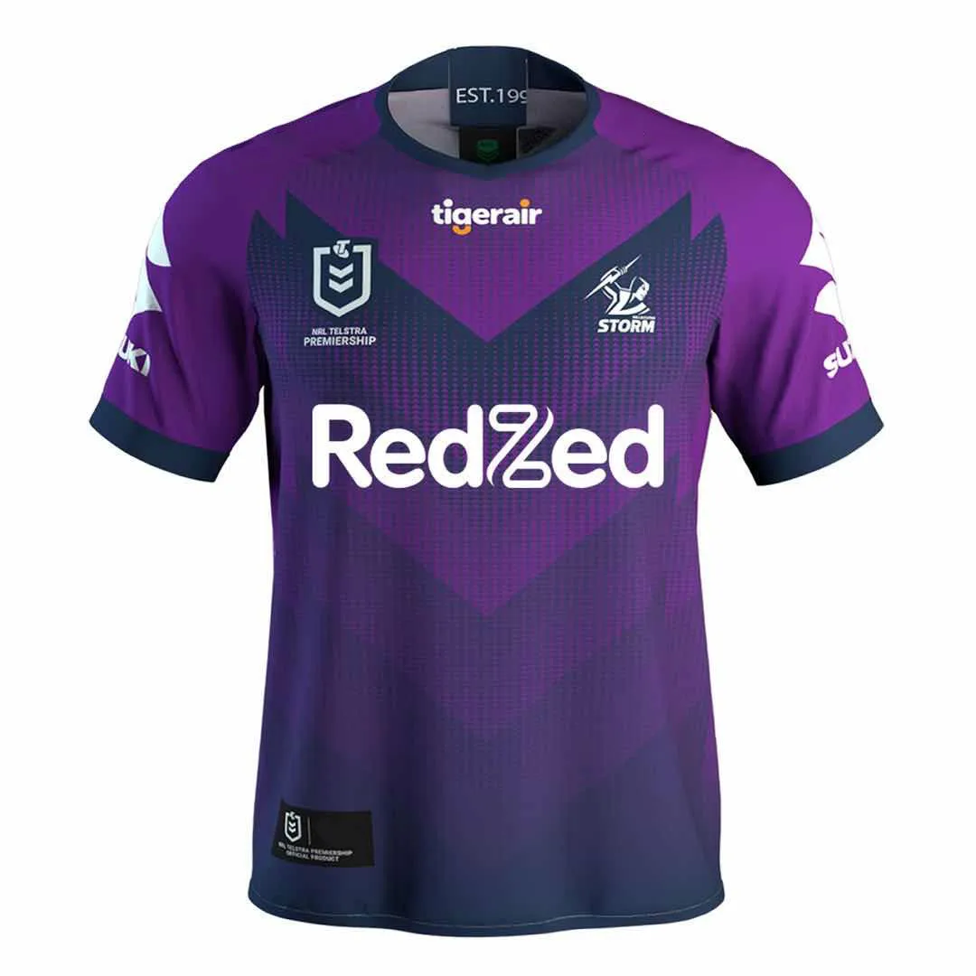 

2020 Melbourne Home/Away Venue Rugby Jersey Rubgy Shirts for Men T Shirt