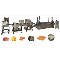 CE Hamburger Machine Beef Processing Line Automatic Hamberg Meat Pie Making Machine Suppliers 1