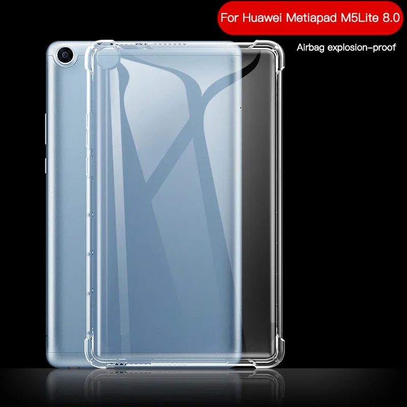 Cover Antiurto Per Huawei Mediapad M5 Lite 8.0 ''Per Huawei Mediapad M5 10.8" Tpu Cover Trasparente In Silicone Coque Fundas