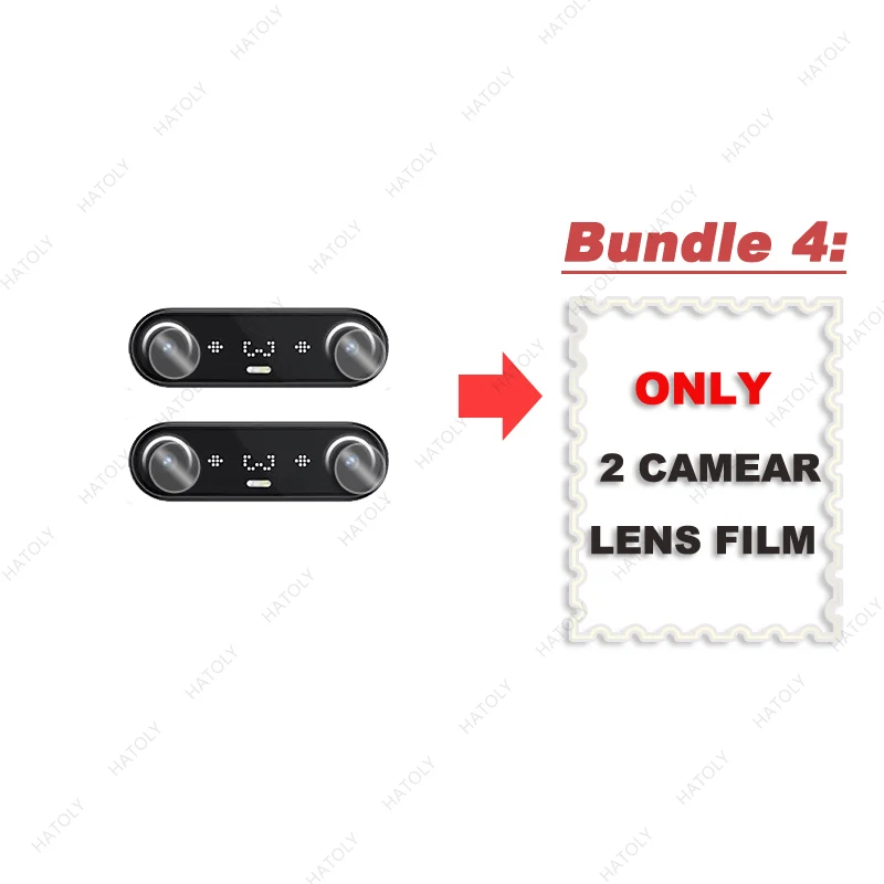 Ultra-Durable 3D Edge Curved Glass Screen and Camera Lens Protector