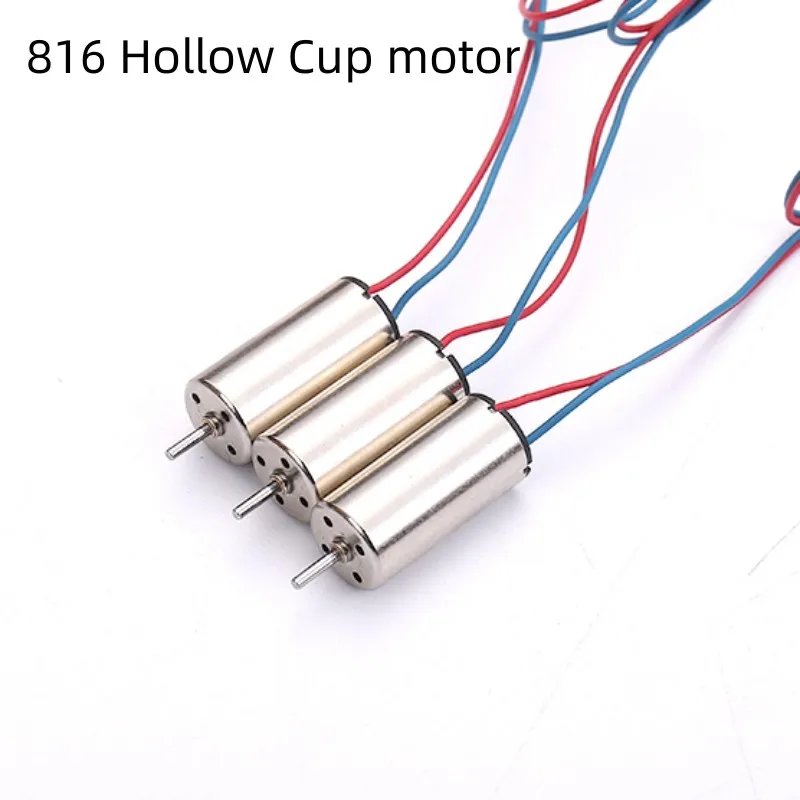 

5PCS/LOT 816 Hollow Cup motor Ultra-high speed model aircraft motor, 3.7v 50000rpm