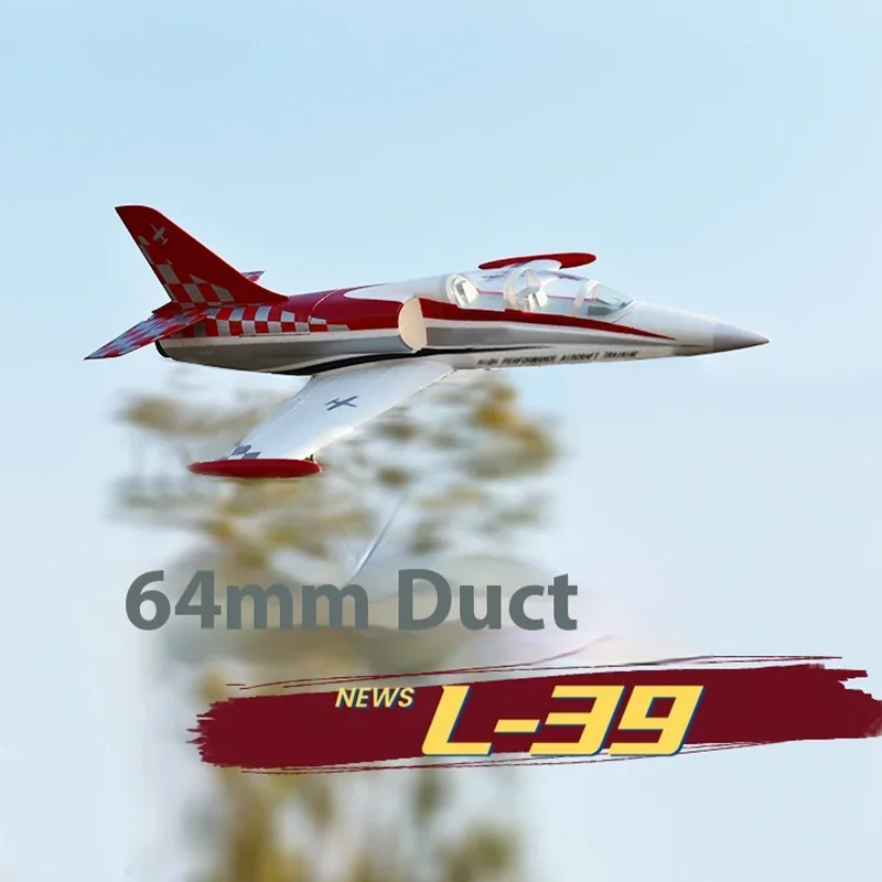 

64mm Han Dao L39 Electric Remote Control Aircraft Fixed Wing Fighter Sports Aircraft Training Aircraft Rc Plane Toy Gift Diy
