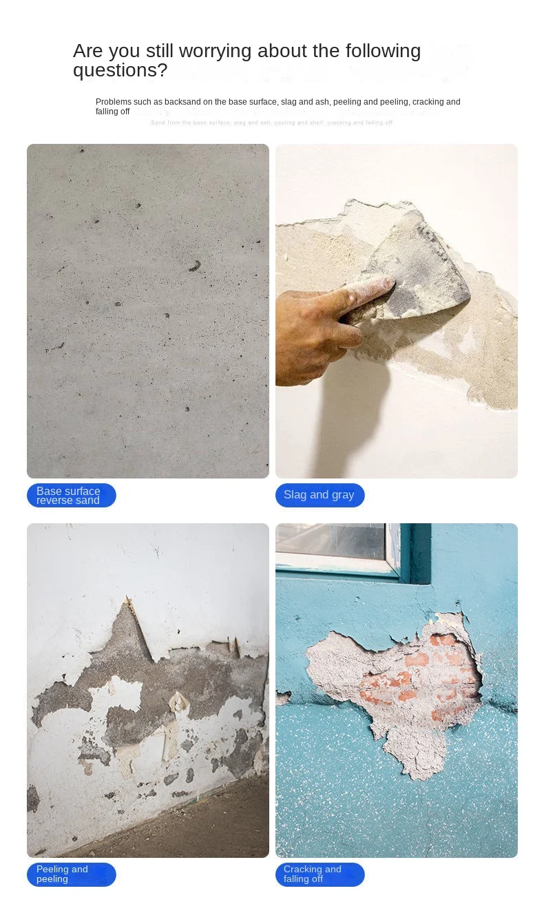 Pasta de reparación de pared impermeable para el hogar, pintura blanca, masilla  antimoho, 1KG - AliExpress
