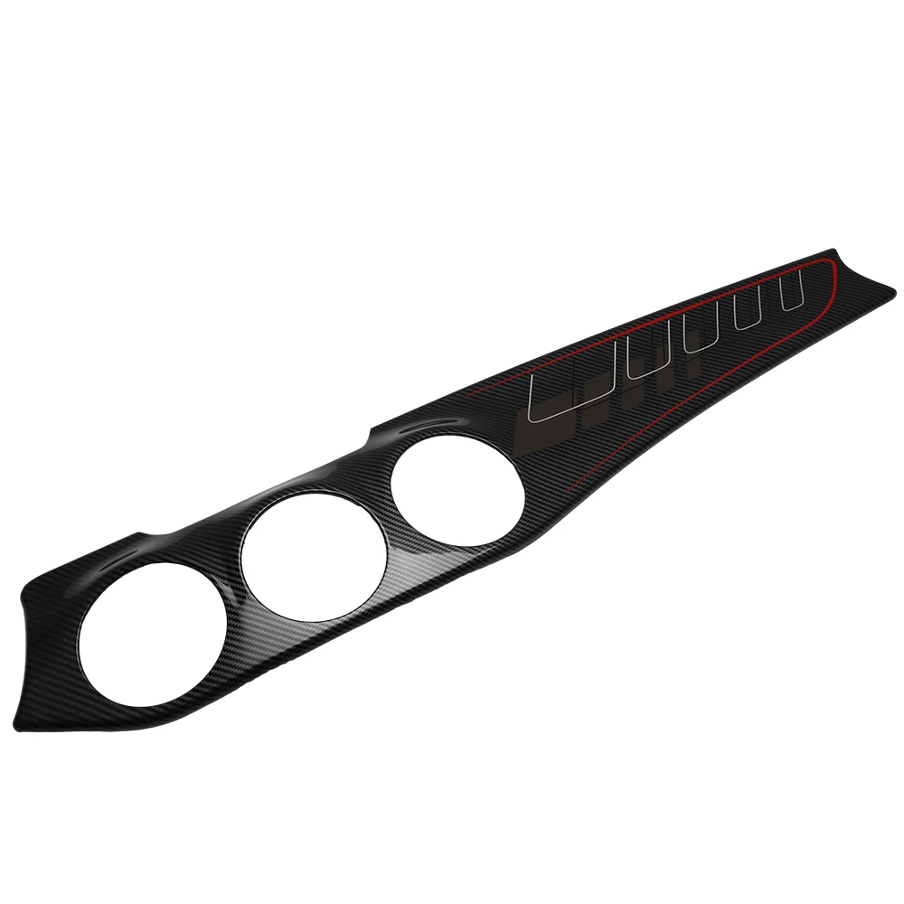 Carbon Faser Dashboard Center Konsole Klimaanlage Panel Dekoration Outlet Abdeckung Trim Für Mercedes Benz GLA CLA Klasse 2013-2017 – Detail 10