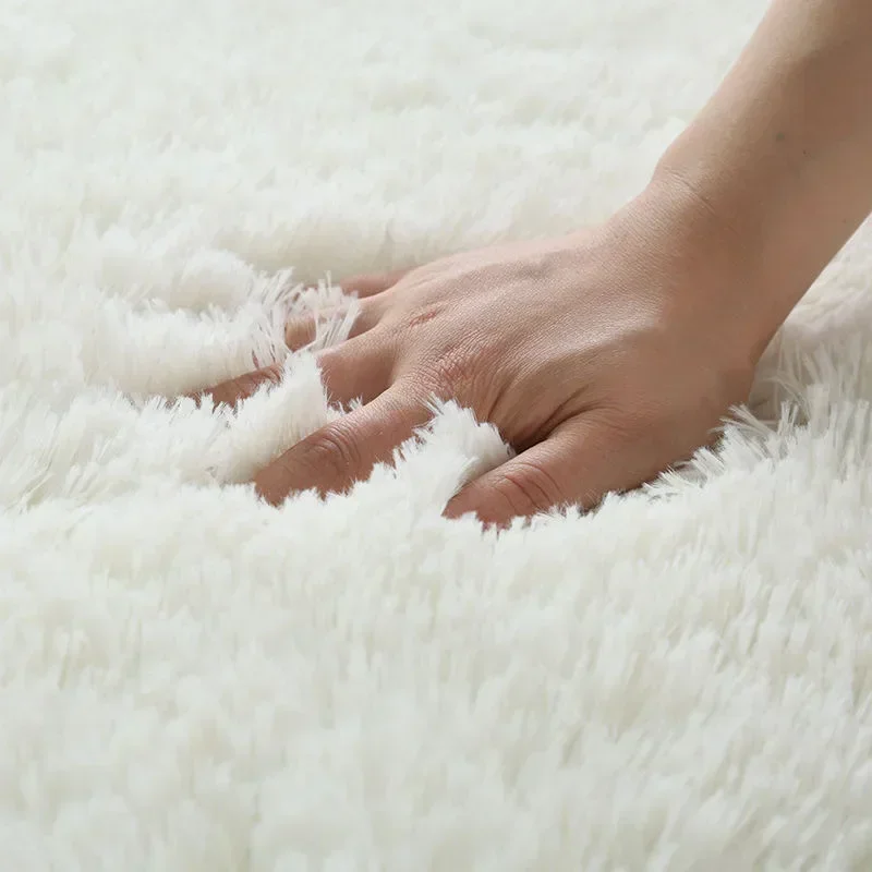 Hall Carpet Living Room Bedroom Home Decor Large Mats Non-Slip Girl Children's Room Furry Rug
