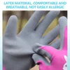 Work Gloves for Children Children's Gardening Gloves for Children Aged Foam Rubber Coating Work Gloves Gardening 5