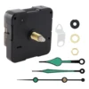 Wall Clock Mechanism Silent Quartz Movement Machine Wall Hands Silent Sweeping Second Movement with Pointer DIY, Repair Tools 2